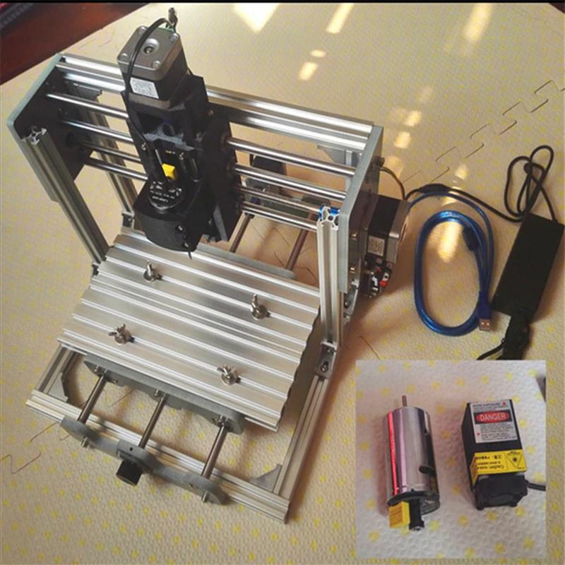 CNC 2417 GRBL контроль Diy Высокая мощность лазерная гравировка машина 3 оси деревянный
