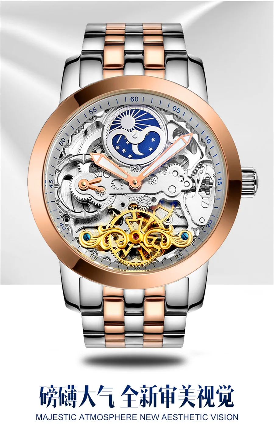 AILANG для мужчин s Высокое качество Tourbillon автоматические механические часы для мужчин лучший бренд класса люкс погружение 50 м бизнес полный сталь часы человек