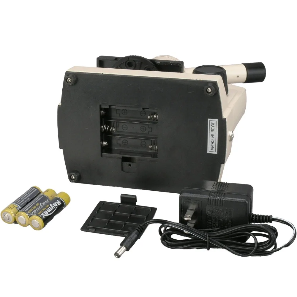 AmScope 40X 1000X полностью металлический оптический стеклянный объектив студенческий