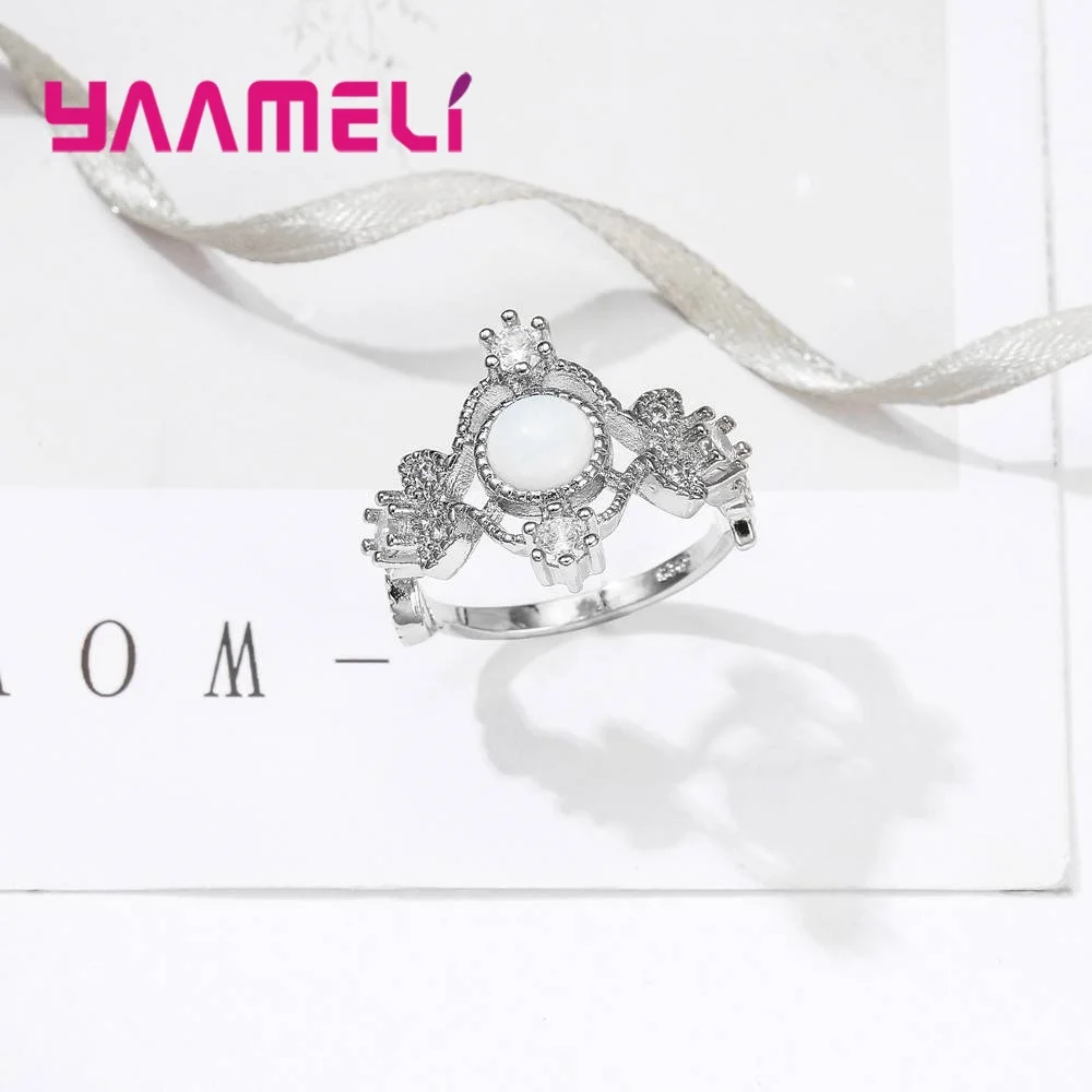 Top Quality 925 Sterling Silver Accessories Beautiful Finger Ring Senior Jewelry For Female Anniversary/Birthday Gift | Украшения и