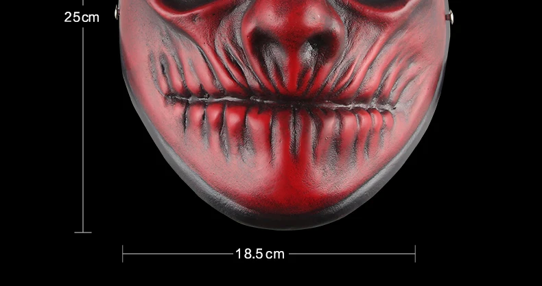 Новая игра Payday 2 Косплей Хэллоуин маски маскарадный костюм Даллас/цепи/Волк/Косплей хокстона Маска Смола высокого качества