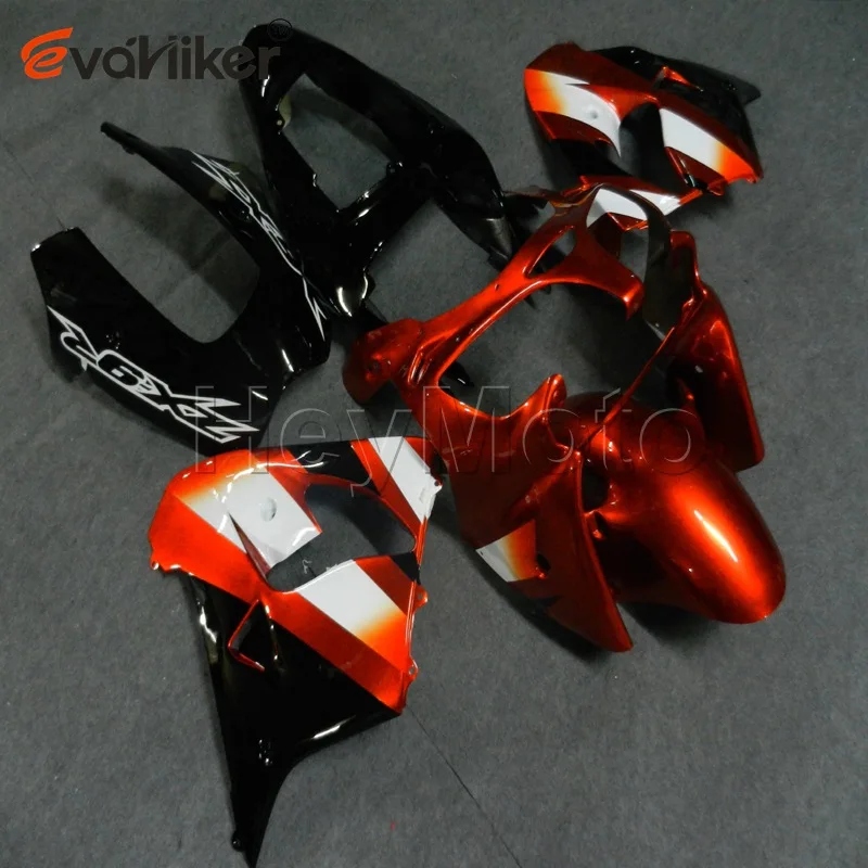 Цветной обтекатель для мотоцикла ZX9R 2002 2003 orange ZX 9R 02 03 корпус из АБС