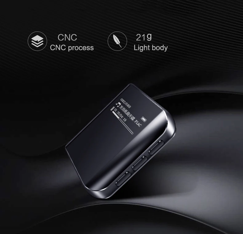 Mp3 плеер Savetek 8 ГБ зажим без потерь HiFi MP3 портативный аудио металлический корпус FM
