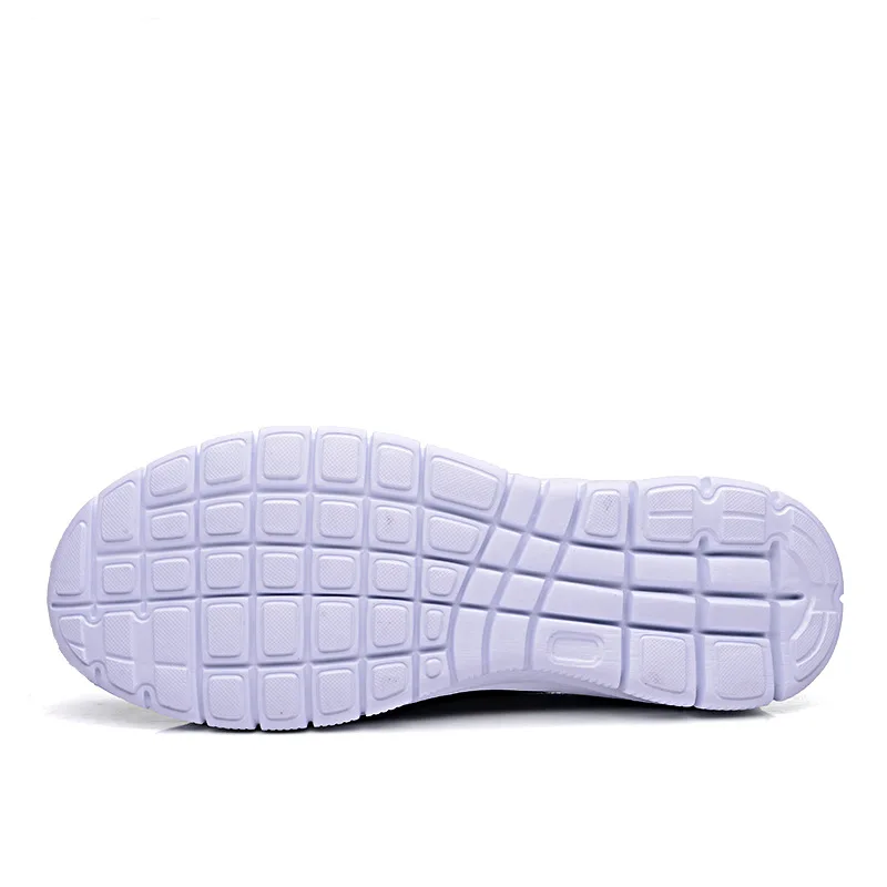 Легкие кроссовки для бега в полоску из дышащей сетки с низким вырезом спортивная