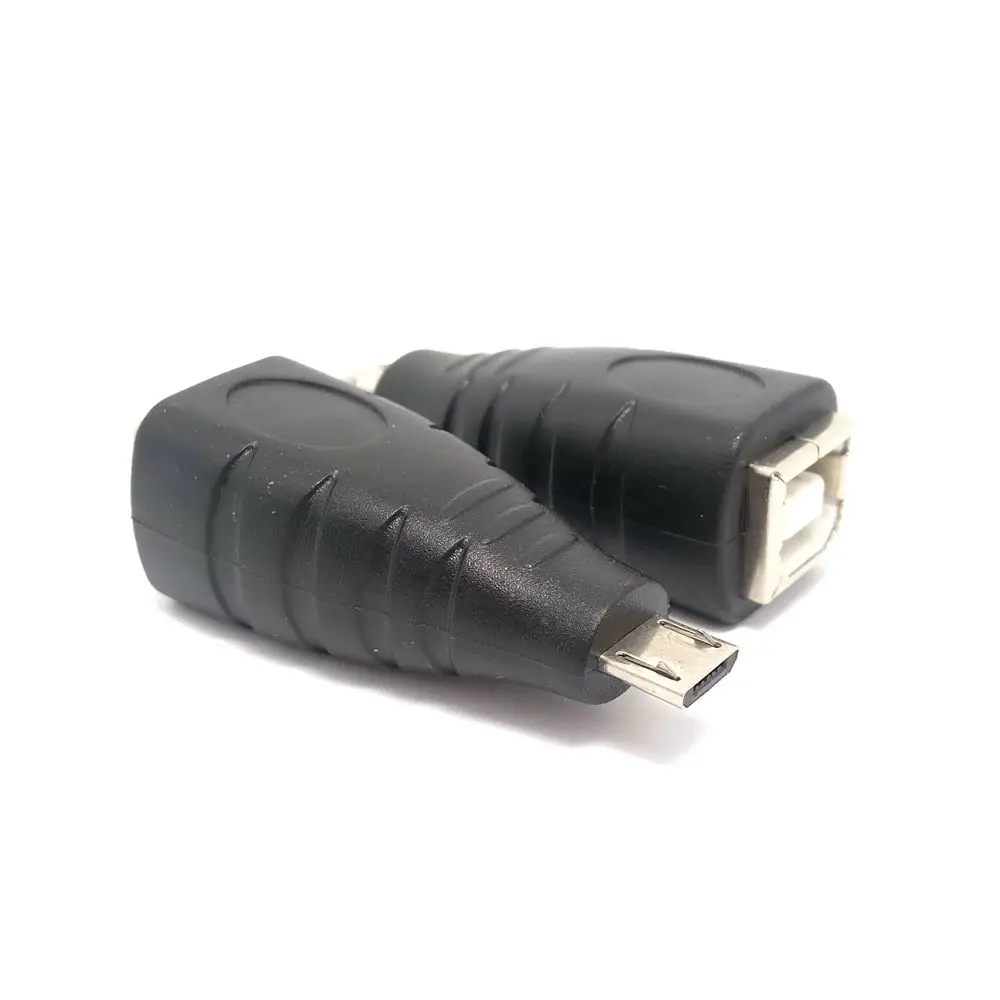 Mini USB 2.0 Adapter B type 5pin &amp Micro male to Type Female Printer Scanner Black | Компьютеры и офис