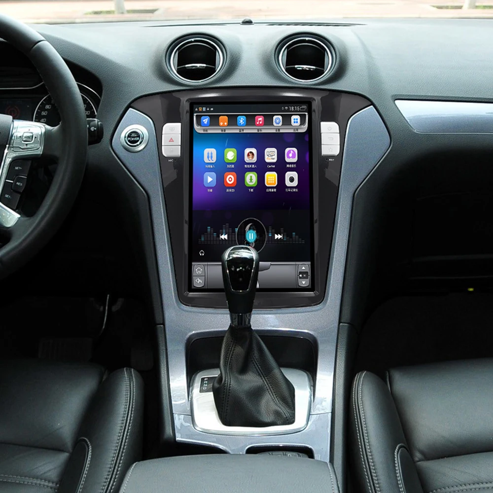 12,8 дюймов 4G Lte 64G rom Вертикальная android система для Ford mondeo 2011-2013 лет Мультимедиа Видео Радио плеер Навигация стерео