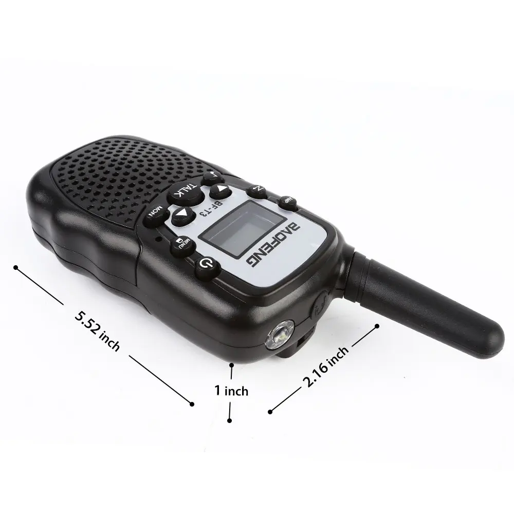 2 шт. BAOFENG BF T3 мини Детская рация для детей UHF462 467MHz HF приемопередатчик мобильный CB