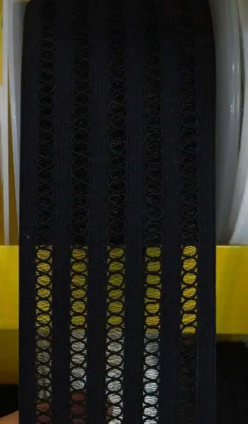 Thick Black Color 5 см ширина сетки лямки эластичные кружева из ткани с резинкой для нижнего белья gallus - Цвет: Thick Black Color