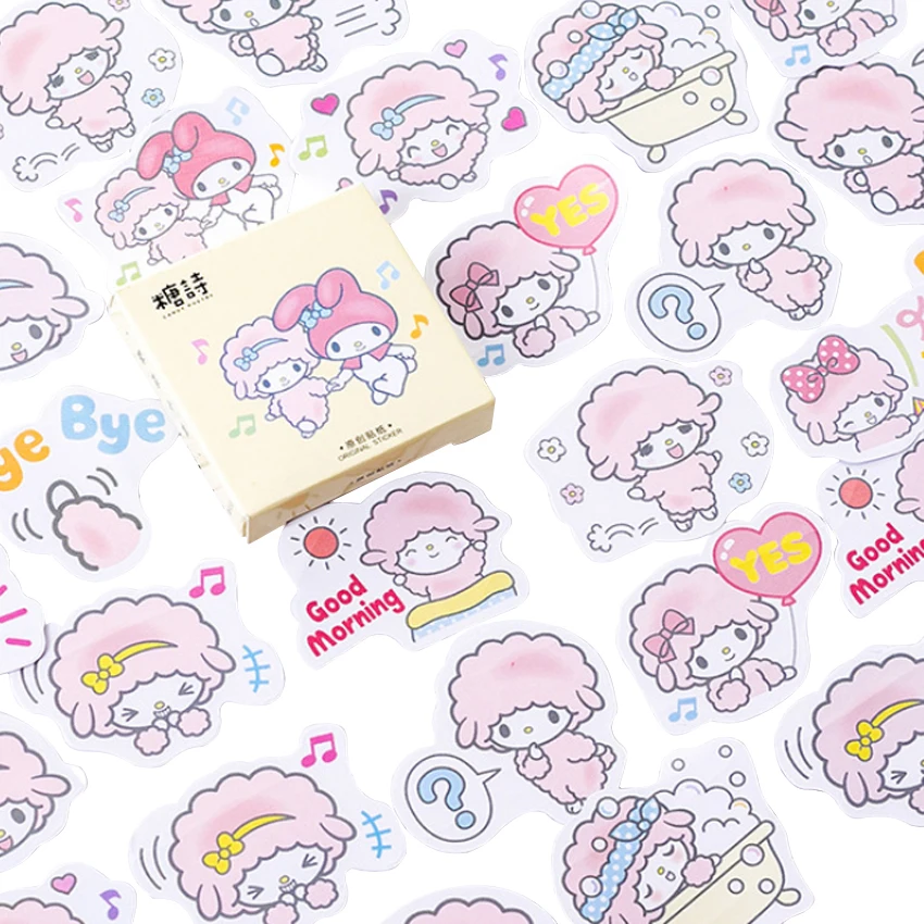 45 шт./упак. Kawaii наклейки с милыми рисунками DIY Дневник Тетрадь альбом Скрапбукинг наклейки на стену офисные школьные принадлежности 14 видов стилей на выбор