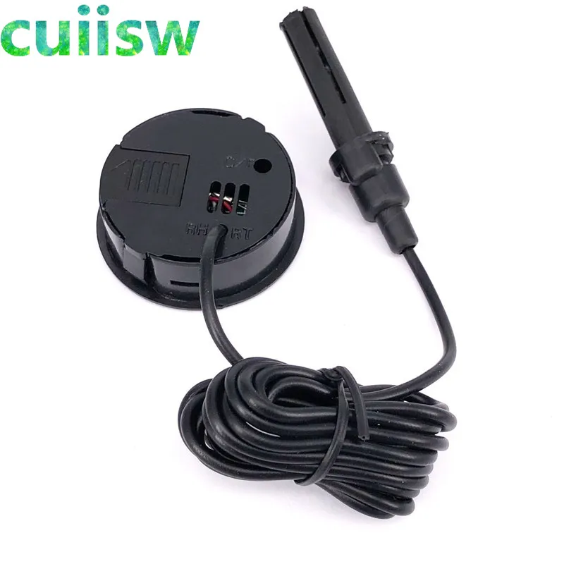 Мини гигрометр для измерения влажности Круглый Измеритель температуры и зонд