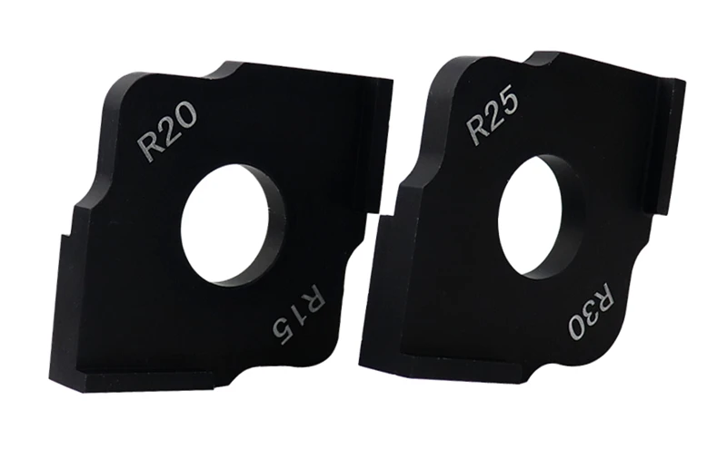 Деревообрабатывающие деревянные панели радиус Quick-jig R15/R20/R25/R30 Угловые шаблоны комплект для обрезки станок фрезерный станок стол биты инструменты