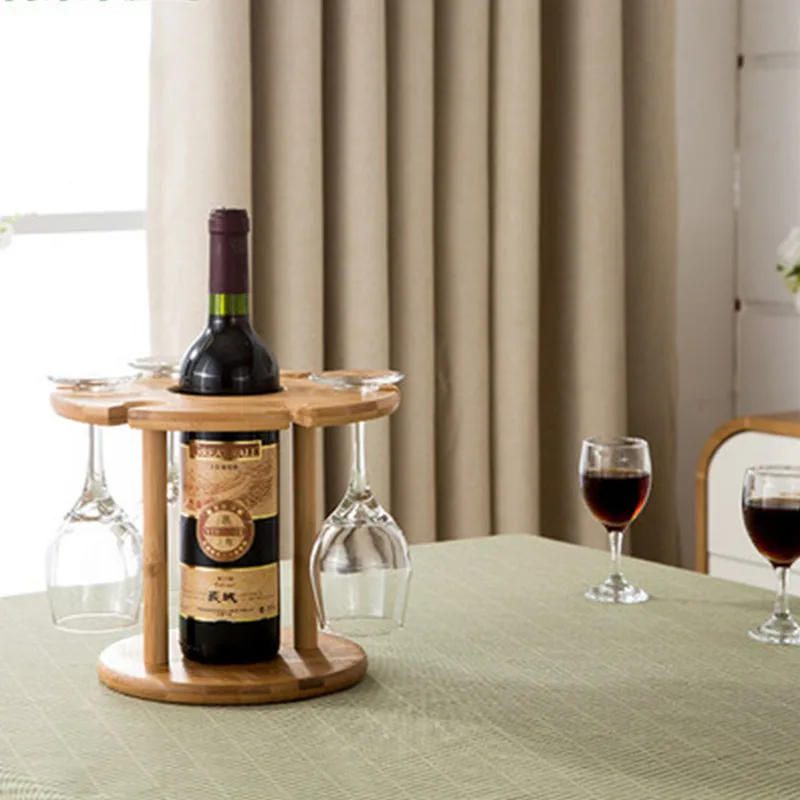 Высокое качество модные бар красное вино стойки деревянный держатель для