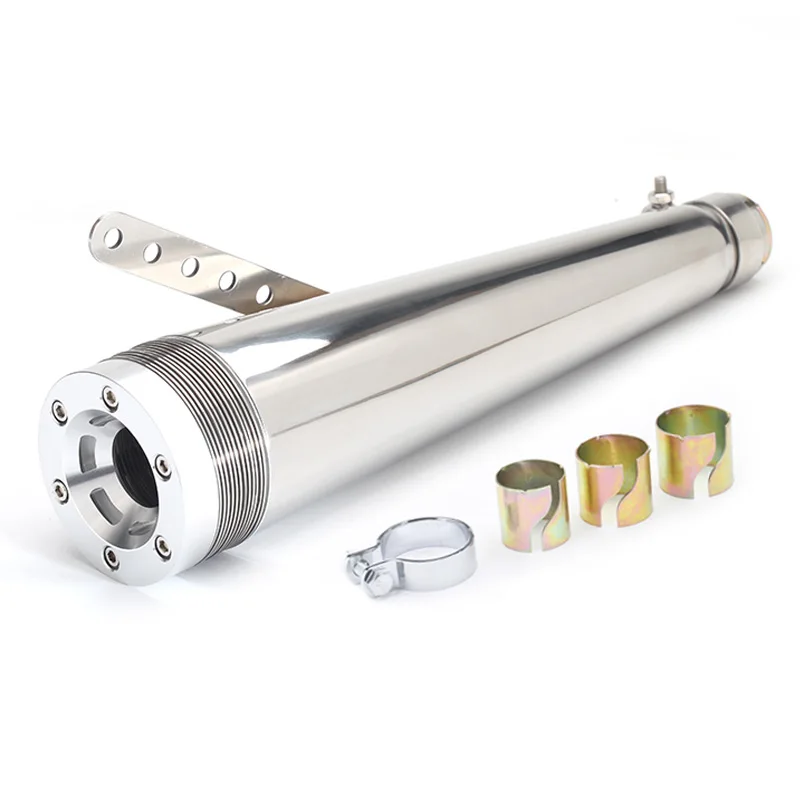 same photo 35-51 мм Универсальный мотоцикл над yoshimura slip on выхлопная полная система глушителя трубы Escapes DB Killer 150cc-1000cc - Цвет: same photo