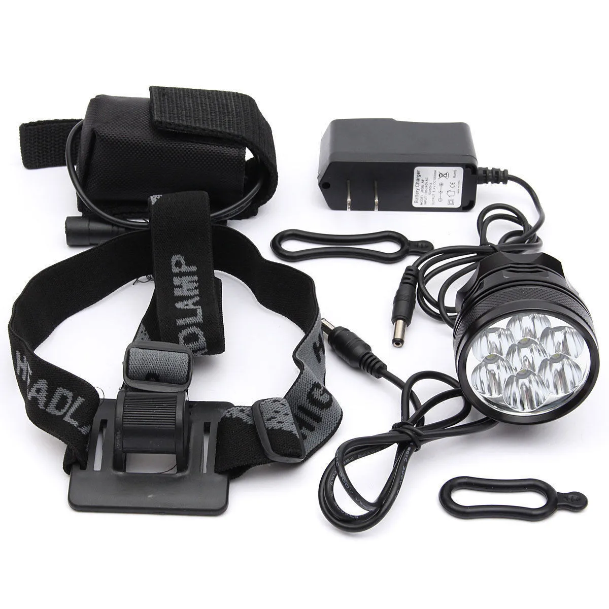 ISHOWTIENDA перезаряжаемый велосипедный фонарь передний руль 15000лм 7 x CREE XM-L T6 светодиодный 6x18650 велосипедный фонарь водонепроницаемая лампа