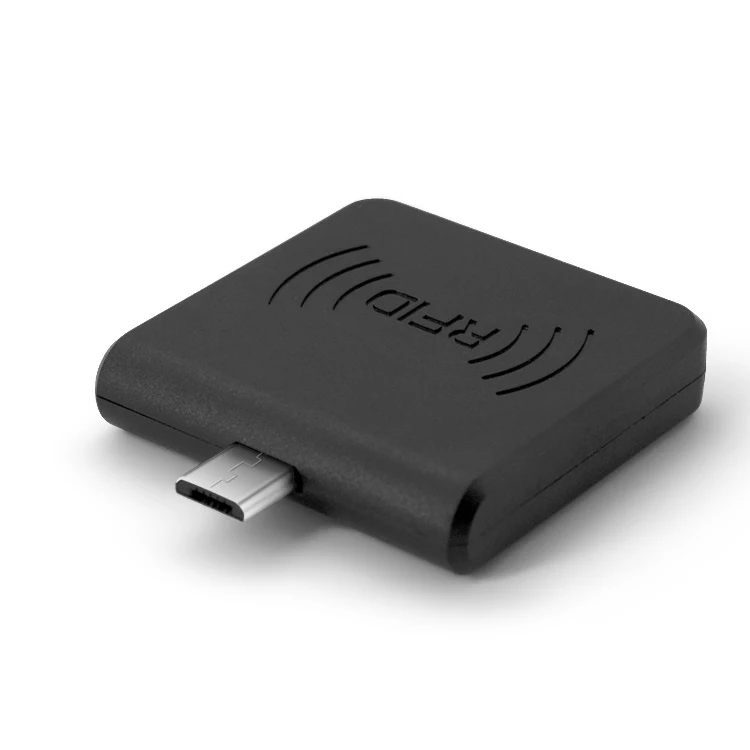 125KHz Mini RFID Reader Mobile Phone EM4100 TK4100 ID Card micro usb Interface Support Android System | Безопасность и защита