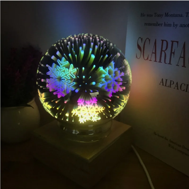 Новинка волшебный шар 3D светодиодный ночник звездное небо настольная лампа USb