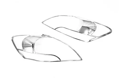 Хромированная накладка на переднюю фару для Toyota Yaris Sedan / Vios 2006 2007 2008 2009|cover case|trim