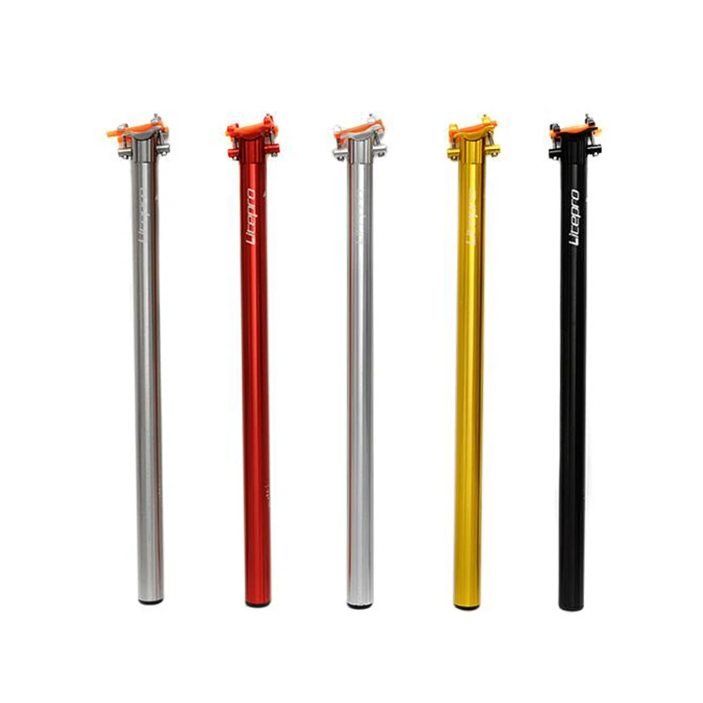 Litepro BMX складной велосипедный Подседельный штырь 33,9*600 мм удлиненная алюминиевая складная велосипедная трубка для седла сидения