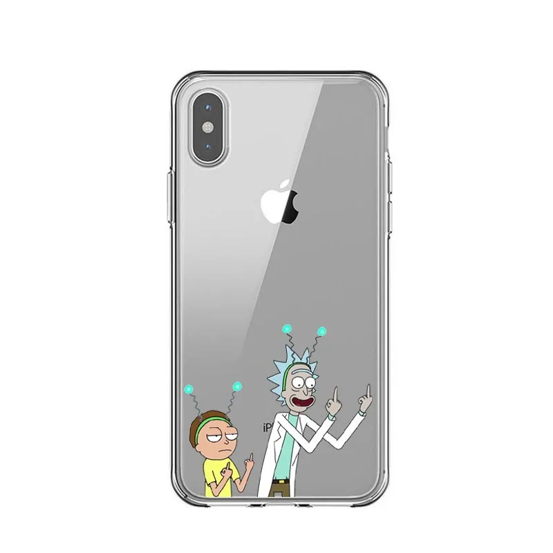 TPU Забавный чехол для iPhone X, XR, Xs, Max, SE, 5, 5S, 6, 6 S, 7, 7 Plus, 8, 8 Plus, мягкий силиконовый чехол из ТПУ, Fundas - Цвет: TPU
