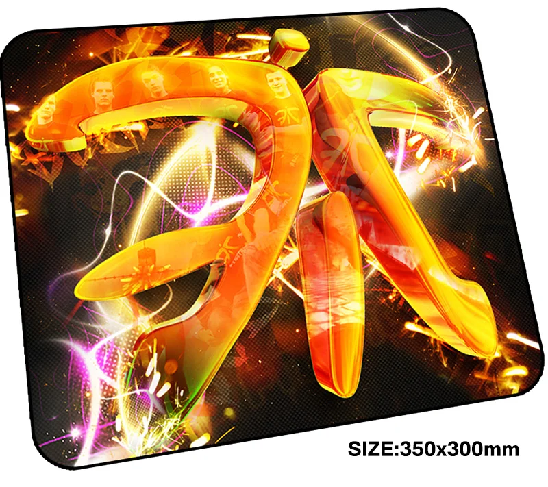 Fnatic Коврик для мыши геймер 350x300x3 мм игровой коврик милый ноутбук ПК Аксессуары