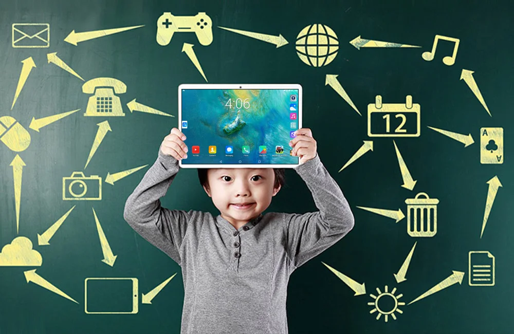10 дюймов, 3G, мобильный телефон, вызов, sim-карта, планшеты, ПК, Android 7,0, четыре ядра, 4 Гб+ 64 ГБ, планшет, ПК, встроенный 3G, WiFi, gps, Bluetooth, FM, ips