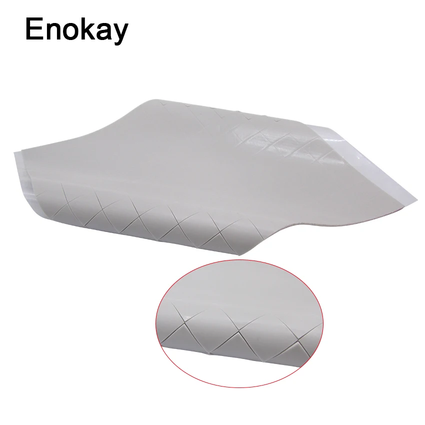Enokay 338 шт. мини 15x15x1 мм IC чип Xbox PS PC VGA Чипсет Радиатор силиконовый белый тепловой