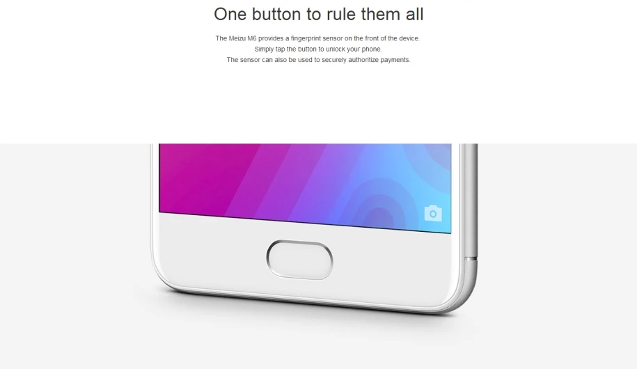 Meizu M6, 2 ГБ, 16 ГБ, мобильный телефон, 5,2 дюймов, 1280x720, экран MTK6750, четыре ядра, 13 МП, камера f/2,2, 3070 мАч, отпечаток пальца, Android 7,0