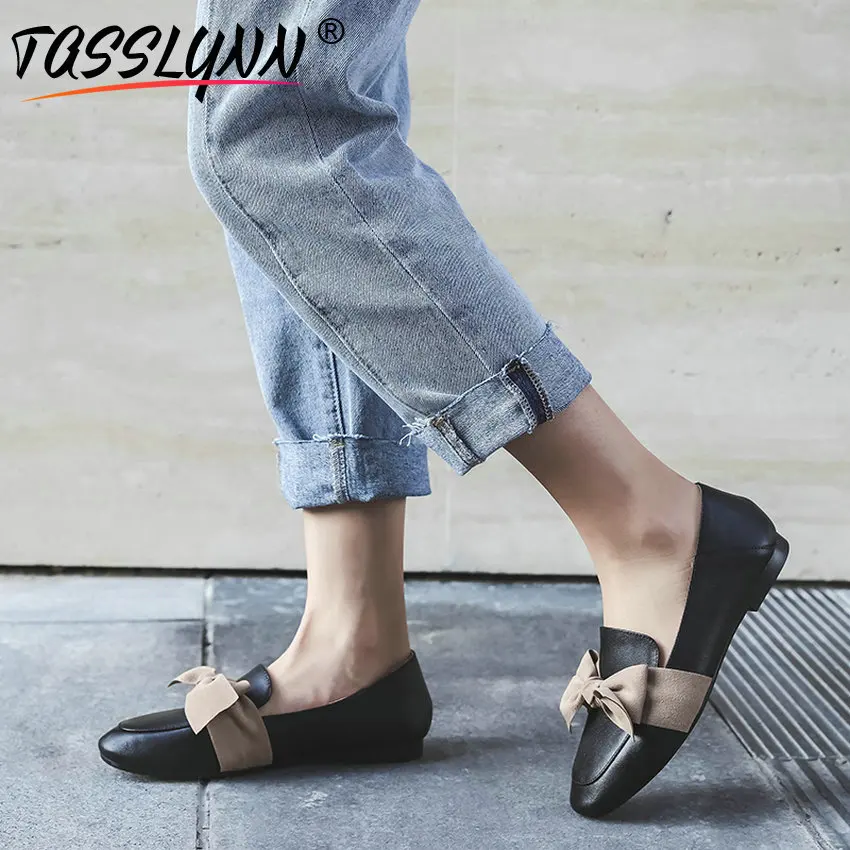 TASSLYNN/2019 г. женские туфли-лодочки Весенняя модная женская обувь с квадратным