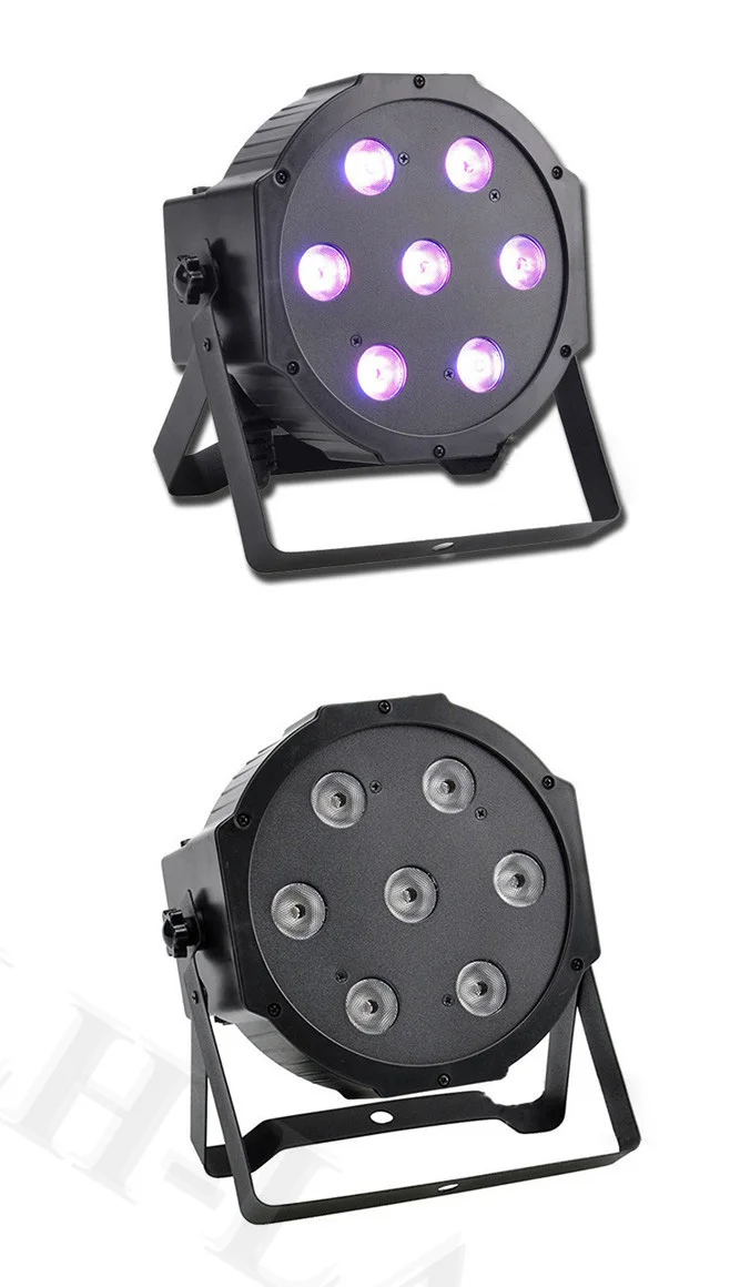7 шт. * 10 Вт RGBW полноцветный PAR свет led фоновые прожекторы стробоскопическое