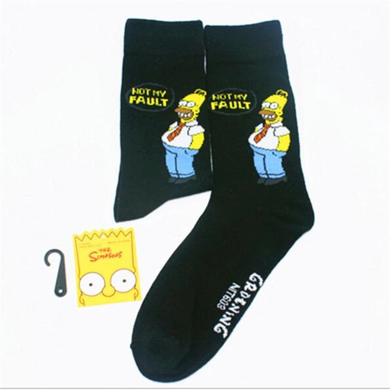 Модные Повседневные Дышащие мужские носки с абсорбирующим рисунком|fashion socks men|socks