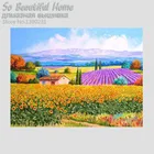 Алмазная живопись сделай сам, вышивка крестиком, картина на клейкой основе, квадратная картина, романтическая картина в виде цветов, модель SH5106