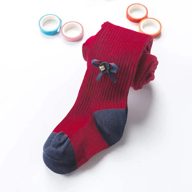 

2019 Toddler Tights Kid Underwear Spring Autumn Infant Baby Girls Tights Children Lovely Pantyhose Cotton Girls Stockings