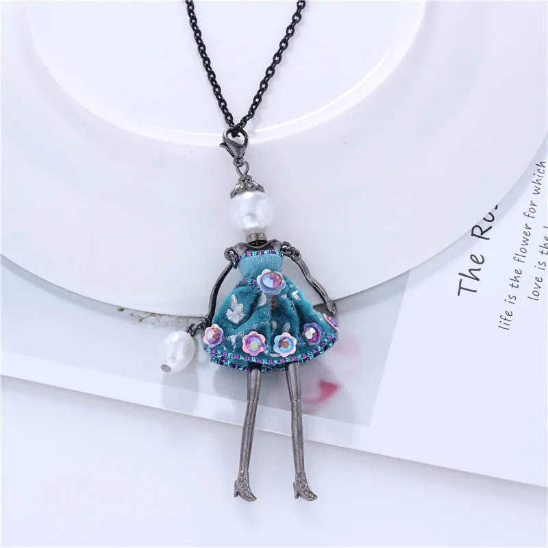 Ожерелье-чокер женское с цветочным принтом и блестками | Украшения аксессуары