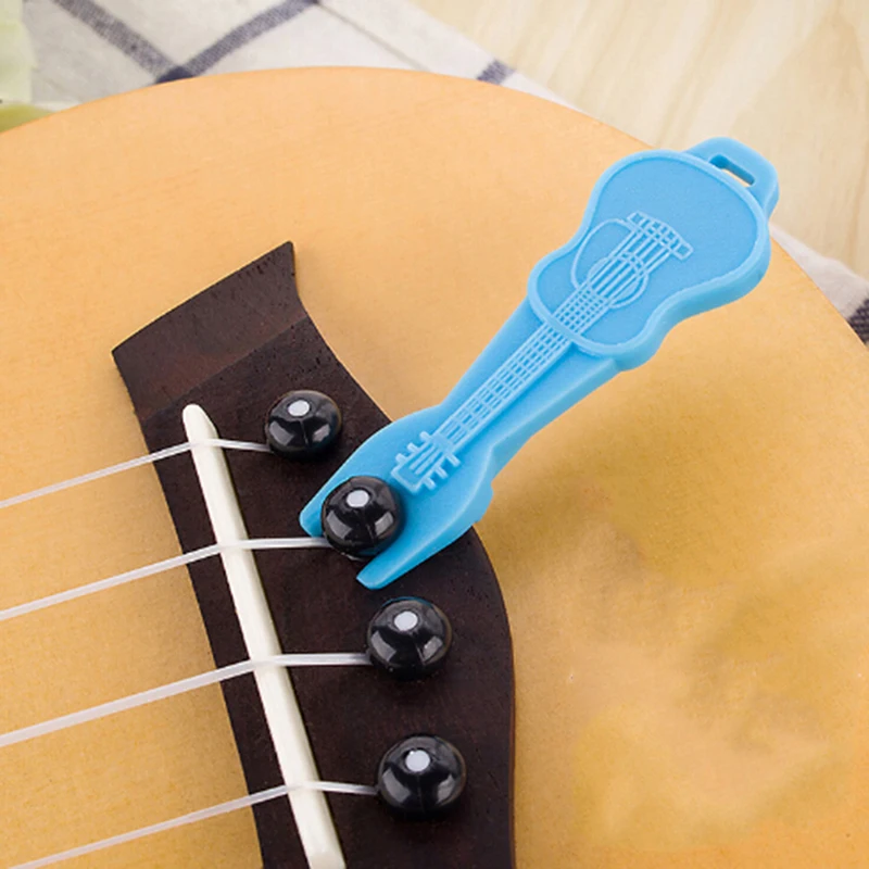 2Pcs/lot Plastic Guitar String Peg Pulling Puller Bridge Pin Remover Tool For Acoustic Parts Accessories Color Random | Спорт и