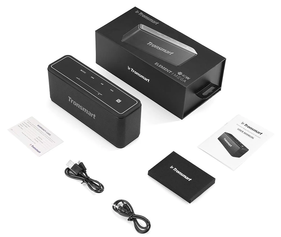 Tronsmart элемент Мега Bluetooth динамик открытый портативный беспроводной динамик s 3D цифровой звук 40 Вт выход для телефонов Xiaomi