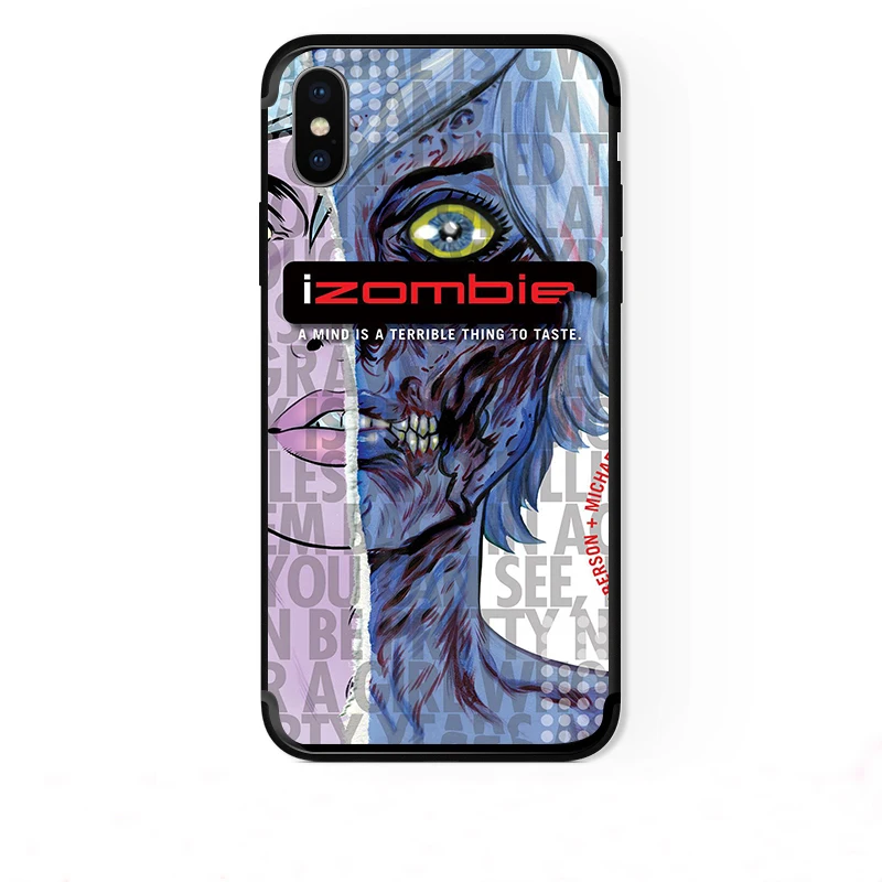 Новые роскошные мягкие чехлы tv iZombie для iphone 8 7 6 plus X Xs Xr Xmax 5 samsung Galaxy 10 9 edge coque shell |