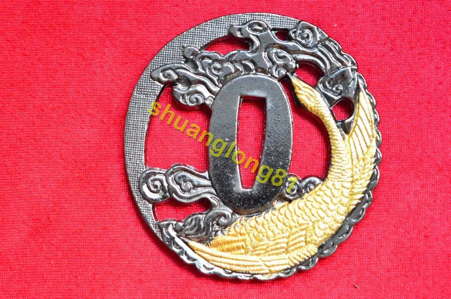 Новый ручной работы сильный японский сплав Guard Tsuba для самурая Катана Меч Нож