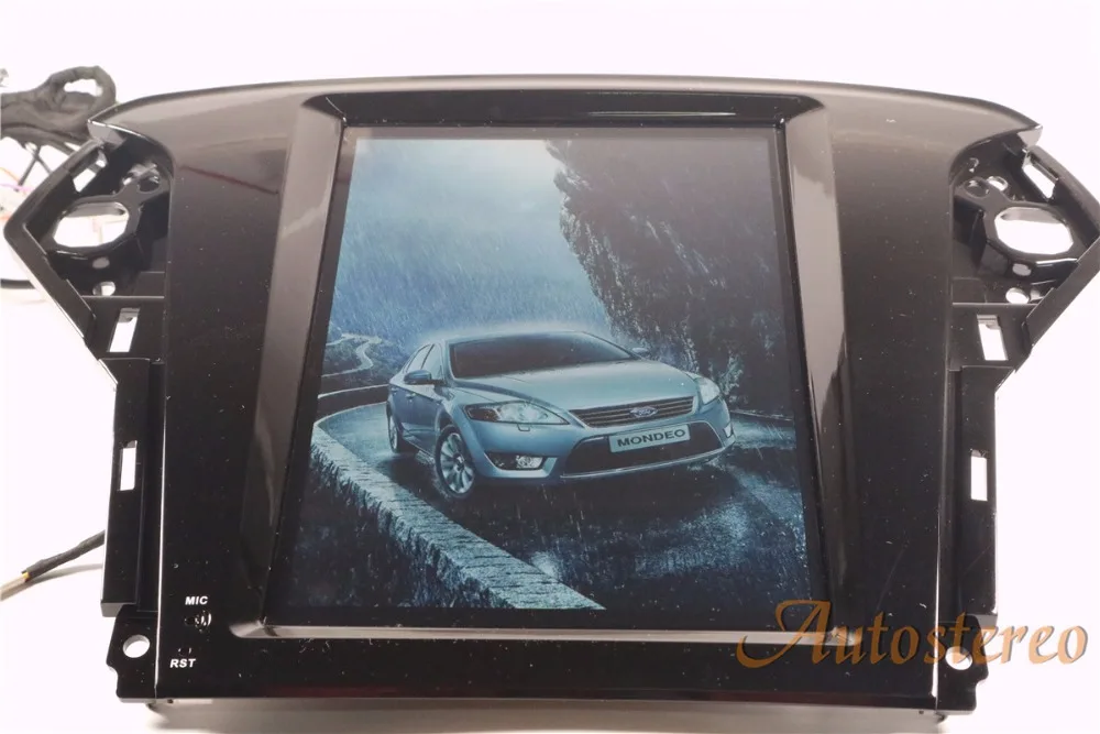 Большой экран чистый Android Tesla стиль автомобильный dvd-плеер gps навигация для Ford Mondeo 2007-2012 Авто navi Стерео головное устройство мультимедиа