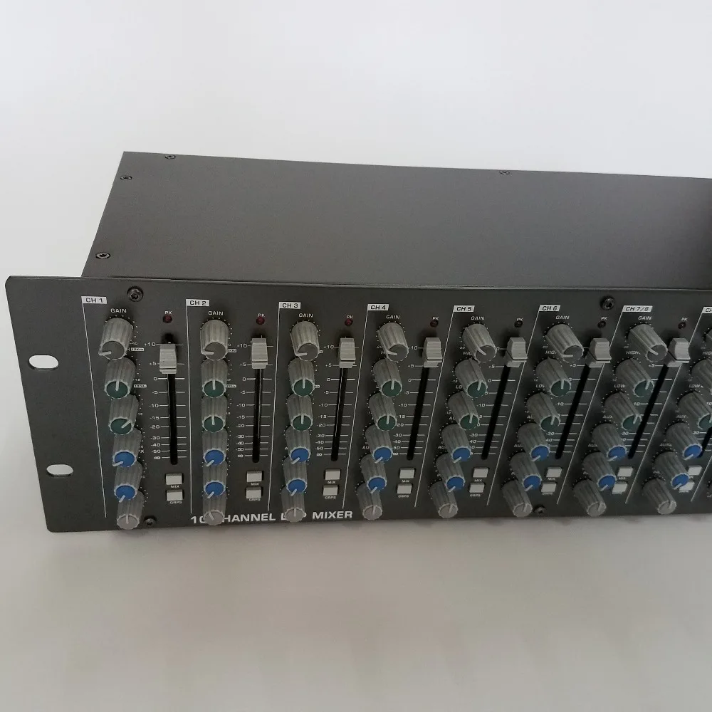 Leicozic профессиональный звуковой микшер MU10FX Профессиональная звуковая система стоечное крепление микшерный стол pro аудио Музыкальные инструменты