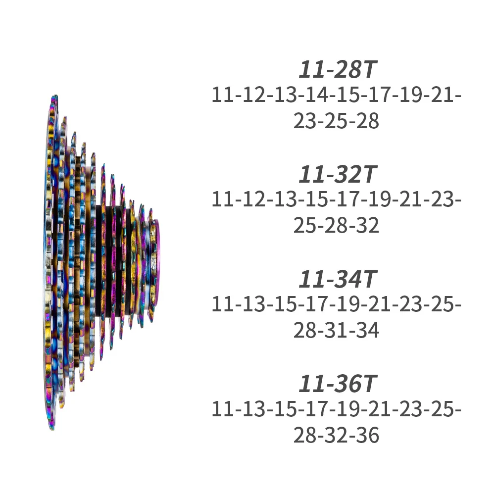 Дорожный велосипед 11 скоростей 28 T/32 T/34 T/36 T кассеты сверхлегкие CNC полый