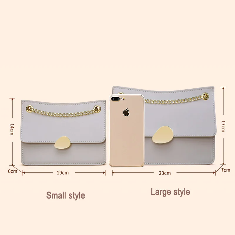 2019 New Organ Bag Fashion Brand Luxury Design Chain Female Shoulder Genuine Leather Women's Small Crossbody Girl | Багаж и сумки