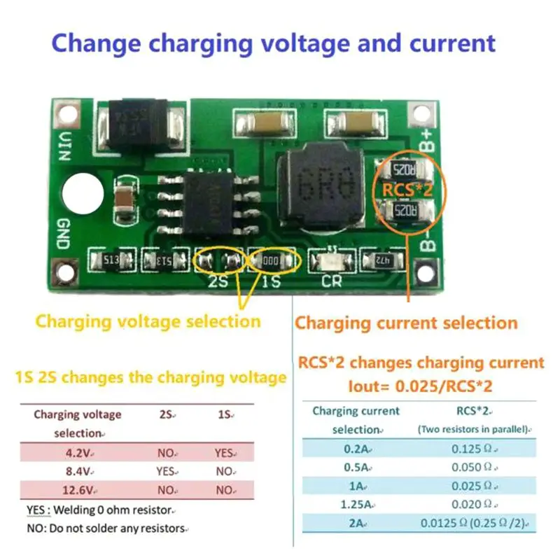 DC 5 V 23V 4 2 V/8 V/12 6 lithim ионный Батарея Зарядное устройство Multi Cell синхронный бак для 3 7