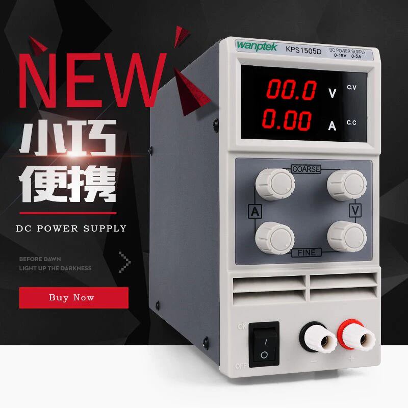 Wanptek Variable Laboratory Power Supply Adjustable 120V 60V 30V 15V 2A 3A 5A 10A k3010d Voltage Current Regulator Bench Source
