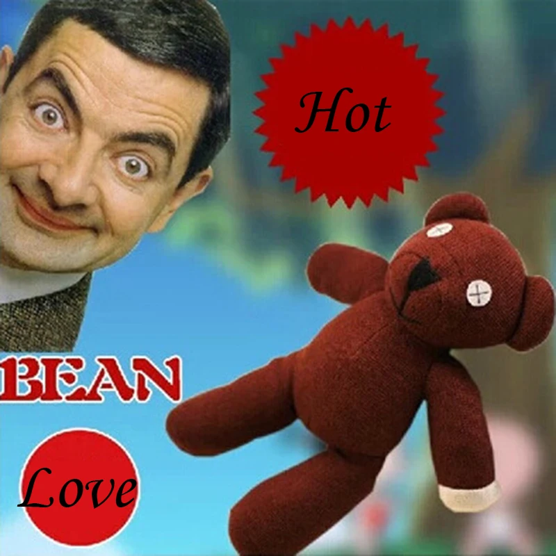 Плюшевый мишка Mr Bean 25 см 35 животное плюшевые игрушки коричневая фигурка кукла