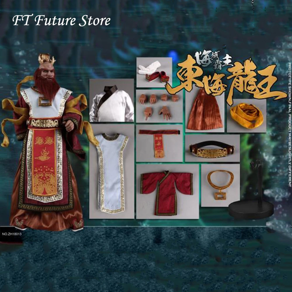 

ZH18016 1/6 Chinese Myth series Journey to the West Donghai Dragon King Action Figure Deluxe /Normal Edition for Fans Holiday
