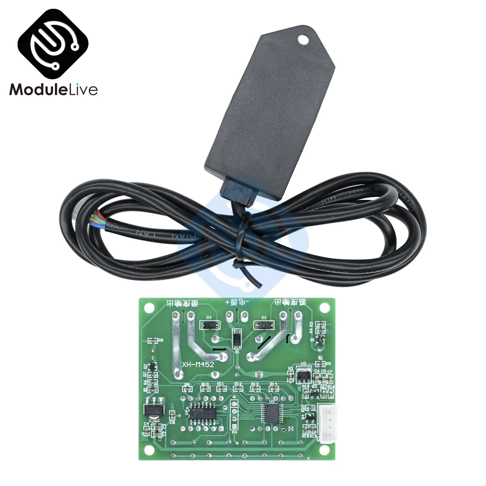 XH M452 DC 12V термостат гигростат светодиодный цифровой Температура Управление