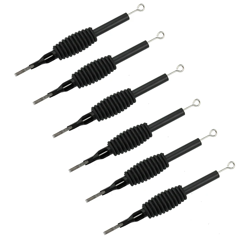 OPHIR 6 шт./лот 5F Стерильная одноразовая насадка для тату наконечники иглы и трубка