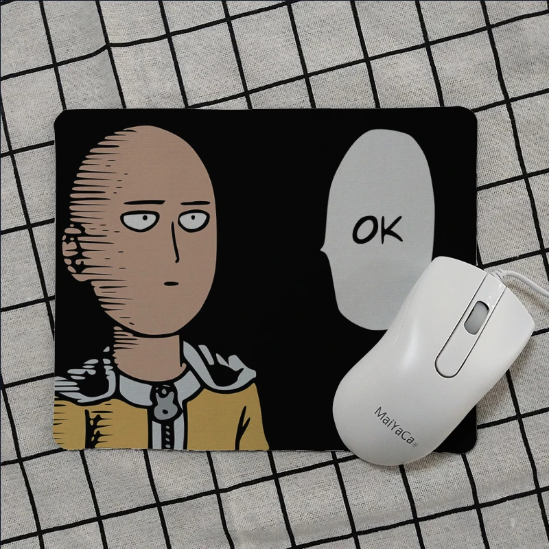 Высококачественный Прочный резиновый коврик для мыши Maiya в стиле аниме ONE PUNCH MAN