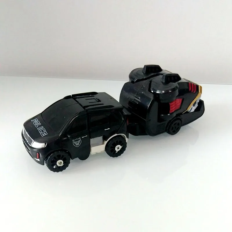 Tobot 4 в 1 трансформация Фигурки игрушки 4 машинки сливаются деформации 19 см робот tobot модель игрушки