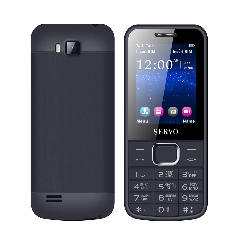 SERVO 225 оригинальный телефон две SIM-карты 2 4 дюйма экран двойная вспышка Bluetooth карта